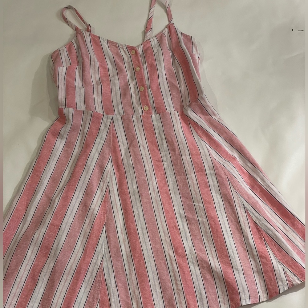GAP Women’s Summer A-Line Halter dress S pink NWT - Picture 2 of 9